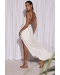 Lost in Paradise White Maxi Dress